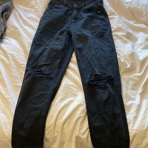 american eagle mom straight jeans